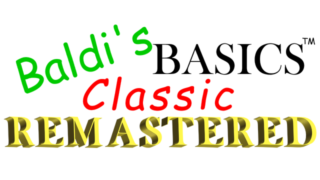Baldi's Basics Classic Remastered